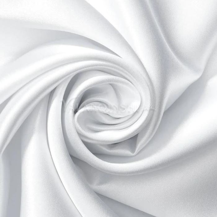 Tissu satiné 100 % polyester